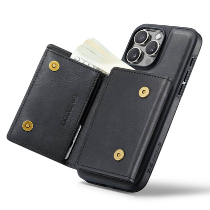 Ultra Premium Pochette+Portefeuille en Cuir 2-en-1 Pour iPhone et Samsung