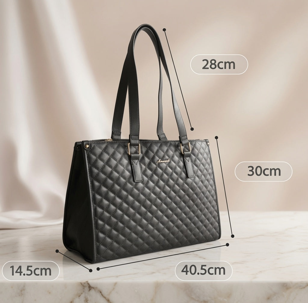 La Parisienne™ | Sac Isotherme 3-en-1 pour Femme – Ordinateur, Repas & Sac à Main